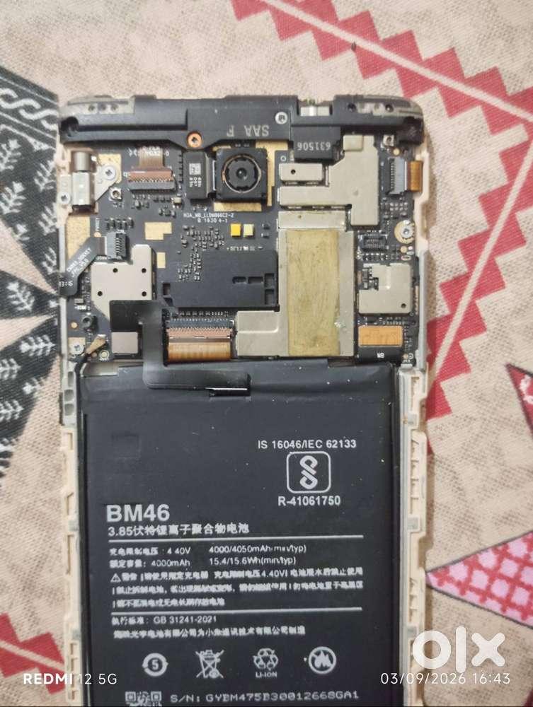 BM46 Battery for Redmi Note 3 / Note 3 Pro (4000mAh, Li-ion, High Backup Replacement Battery) - Image 2