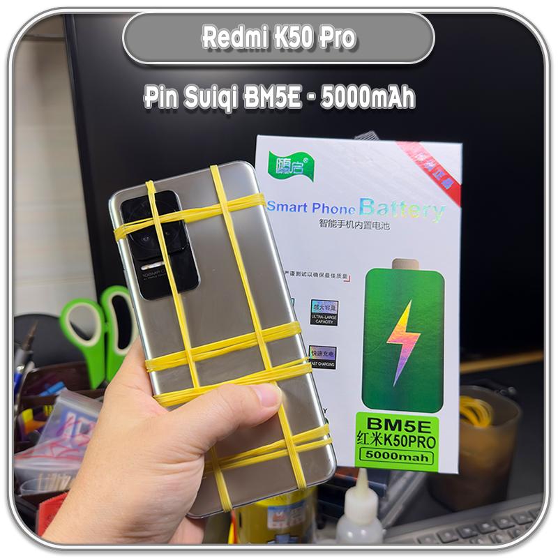 BM5E Battery for Redmi K50 Pro (5000mAh, Li-Polymer, High Backup Replacement Battery) - Image 5