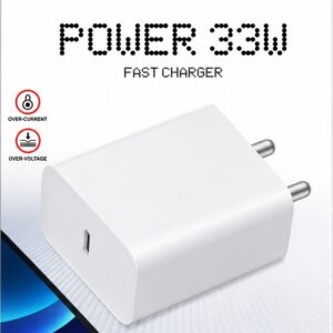 Walta Power 33W Fast Wall Charger | USB-C PD Fast Charger | Smart IC Type-C Charging Adapter